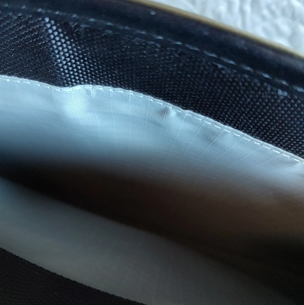 BNNU Black Nylon Zippered Attache/Computer Case